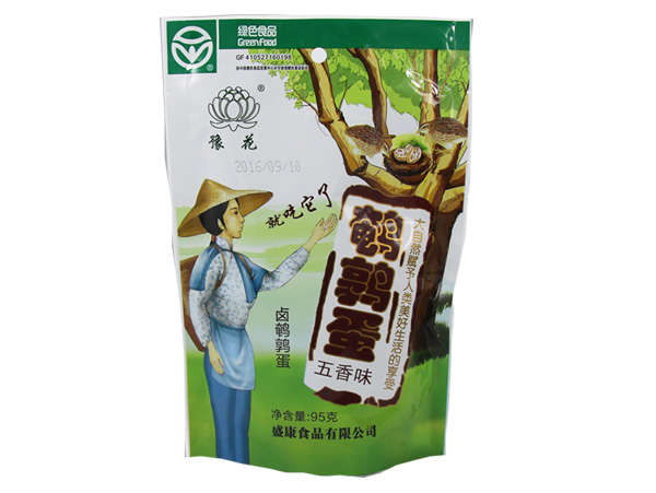 豫花牌95克無(wú)殼鹵鵪鶉蛋五香味